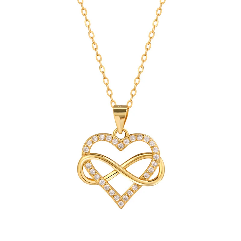 Infinity Heart Necklace