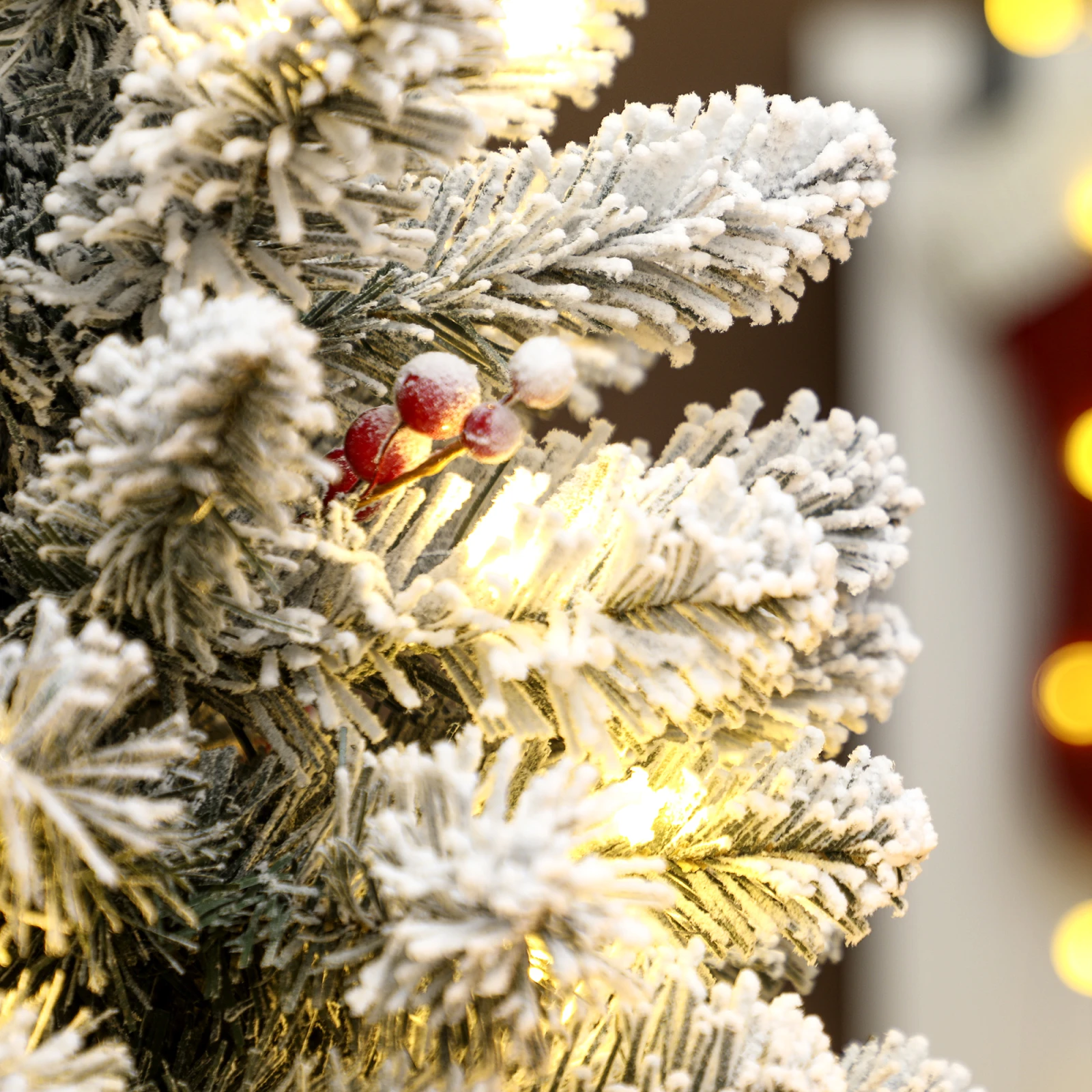 Pre-Lit Snowy Tabletop Tree · 60 cm, photo 3
