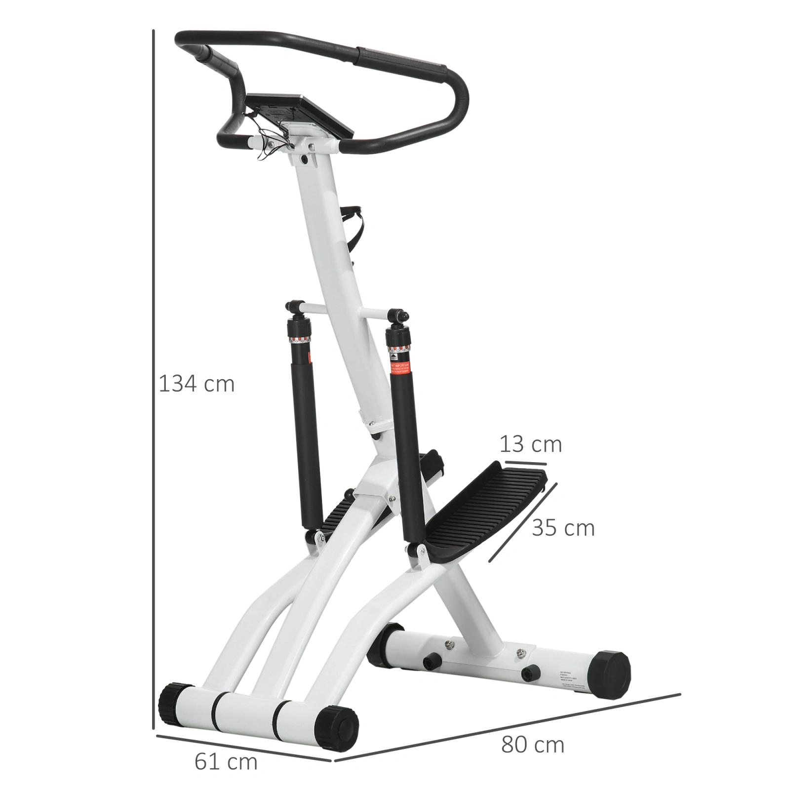 SPORTNOW Foldable Stair Stepper, photo 3