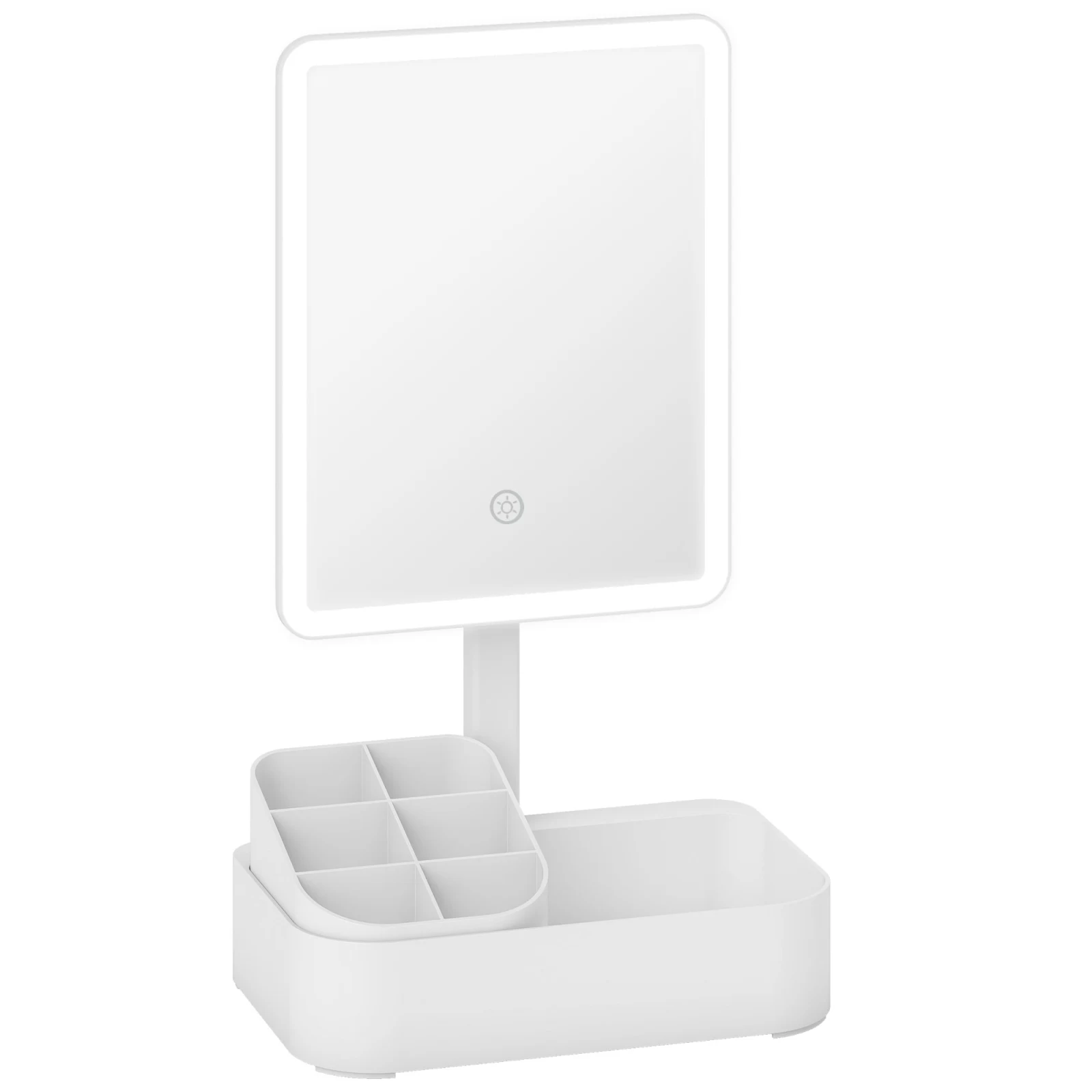 Rechargeable Vanity Mirror · White
