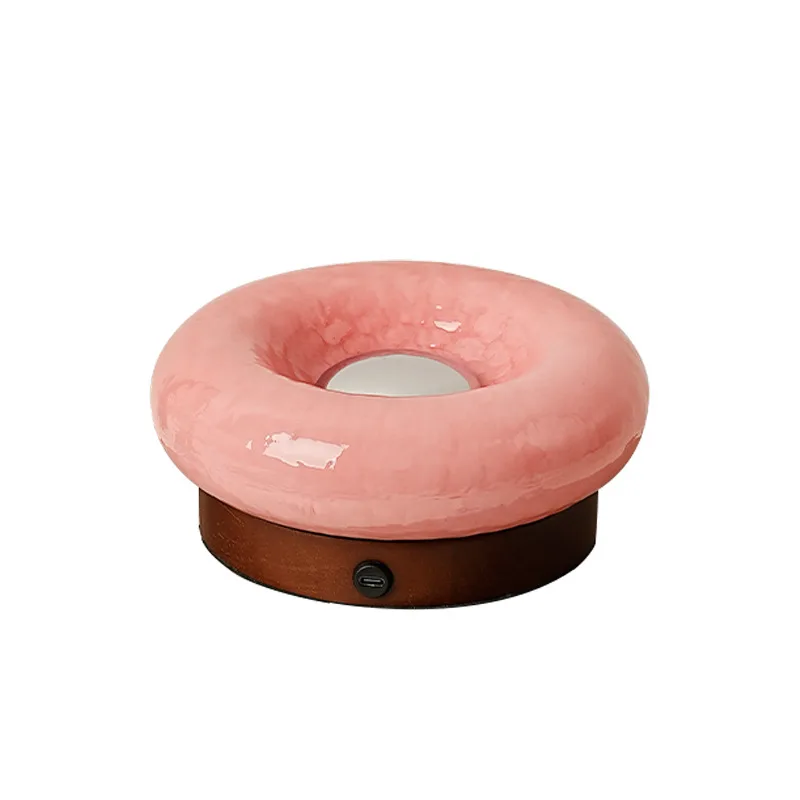 Donut Touch Table Lamp · Orange, photo 2