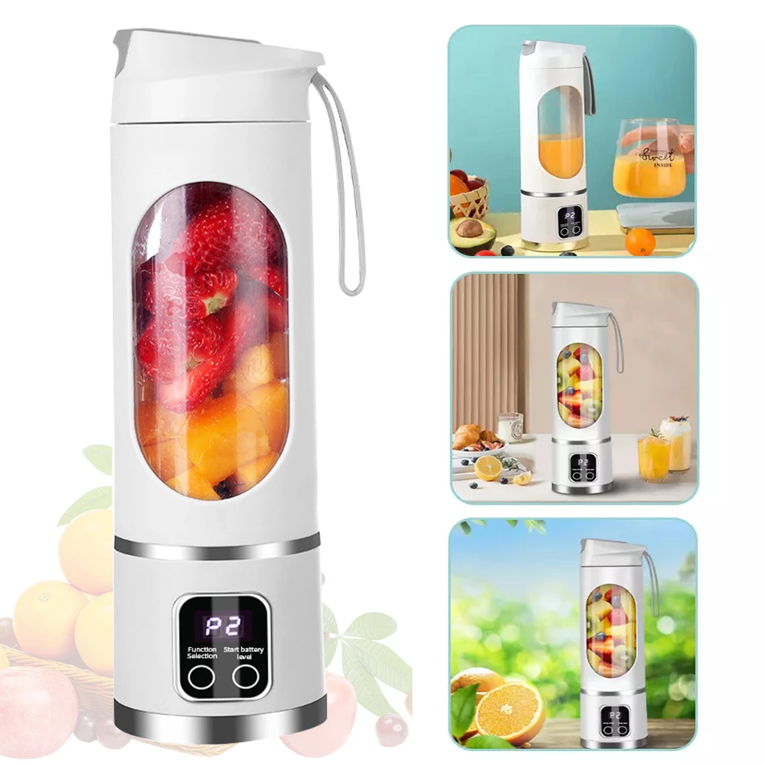 Rechargeable Blender Cup · 450 ml, photo 4