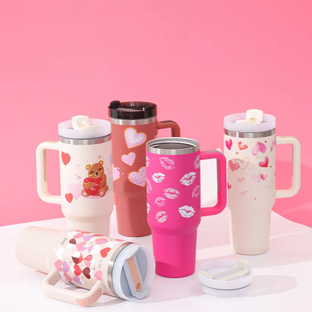 Handled Insulated Tumbler · Soft Colours, photo 2