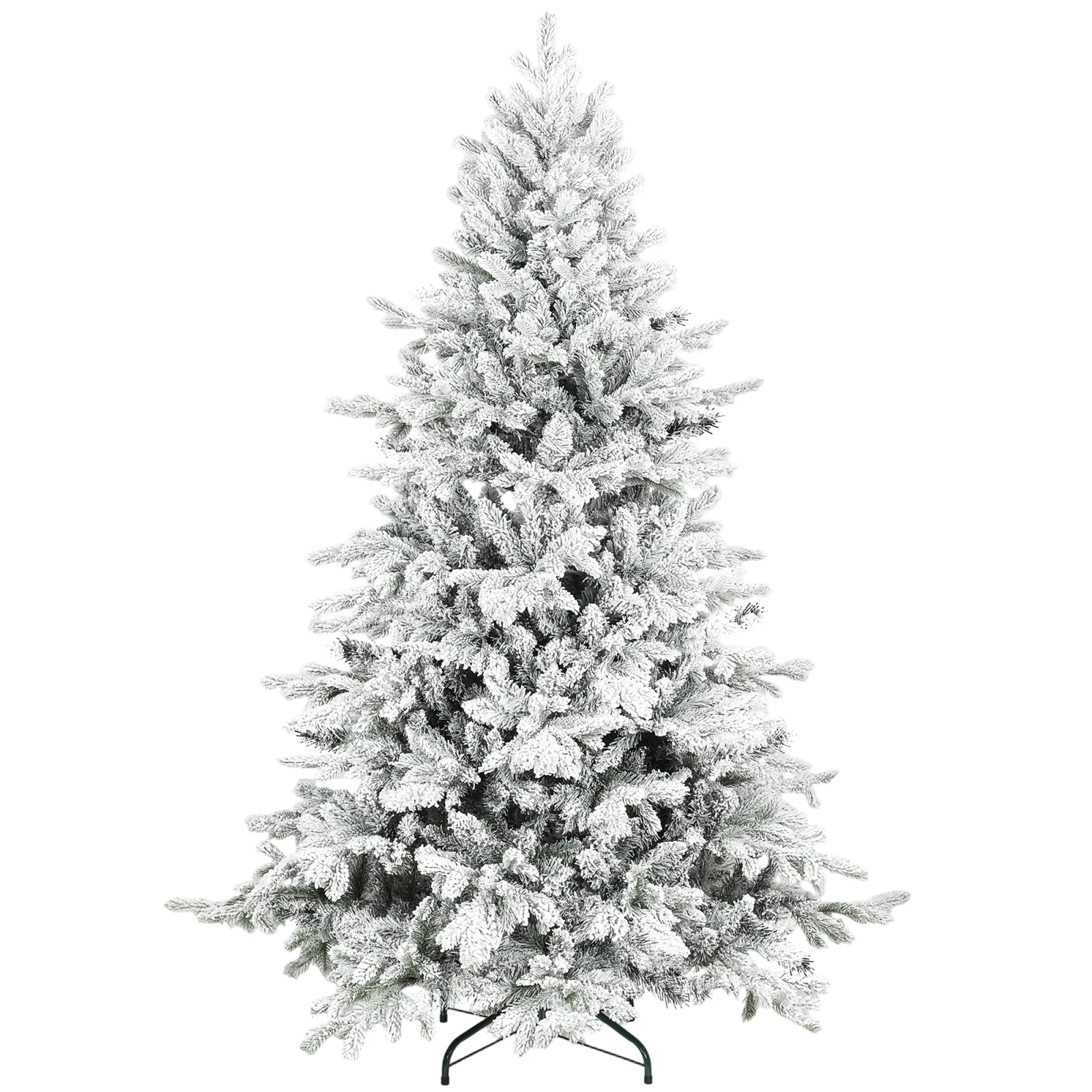 Snow-Flocked Christmas Tree · 6 ft