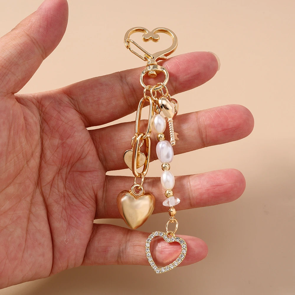 Heart Charm Keyring