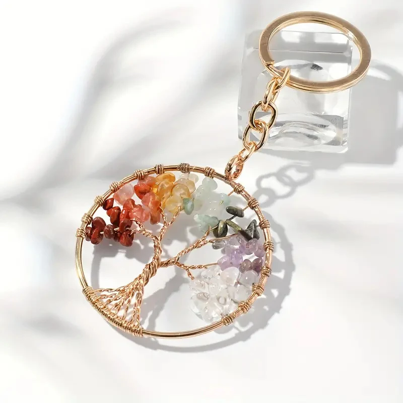 Tree of Life Keyring