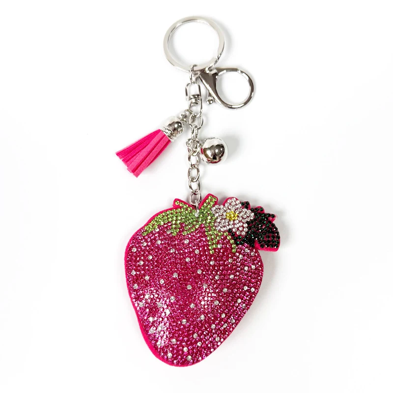 Sparkling Strawberry Keyring, photo 2