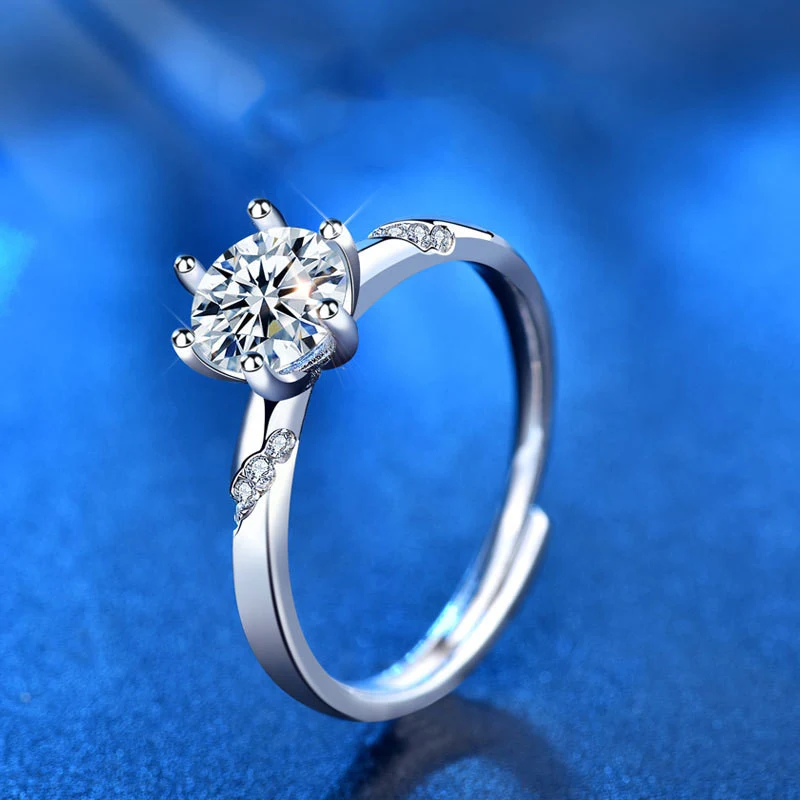 Six-Prong Solitaire Ring, photo 3