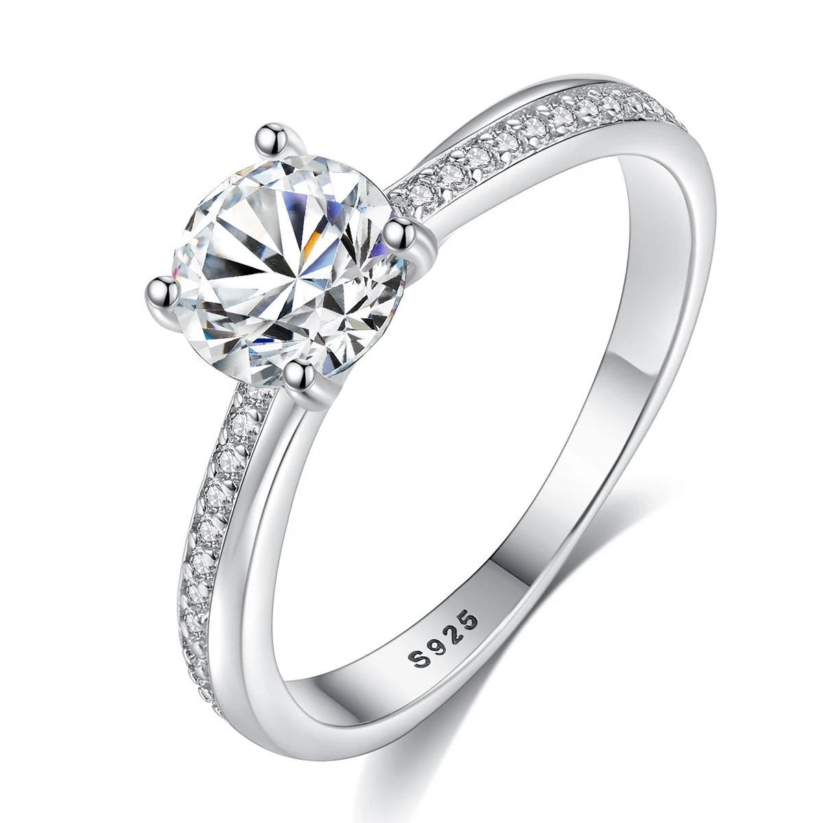 Claw-Set Sparkle Ring