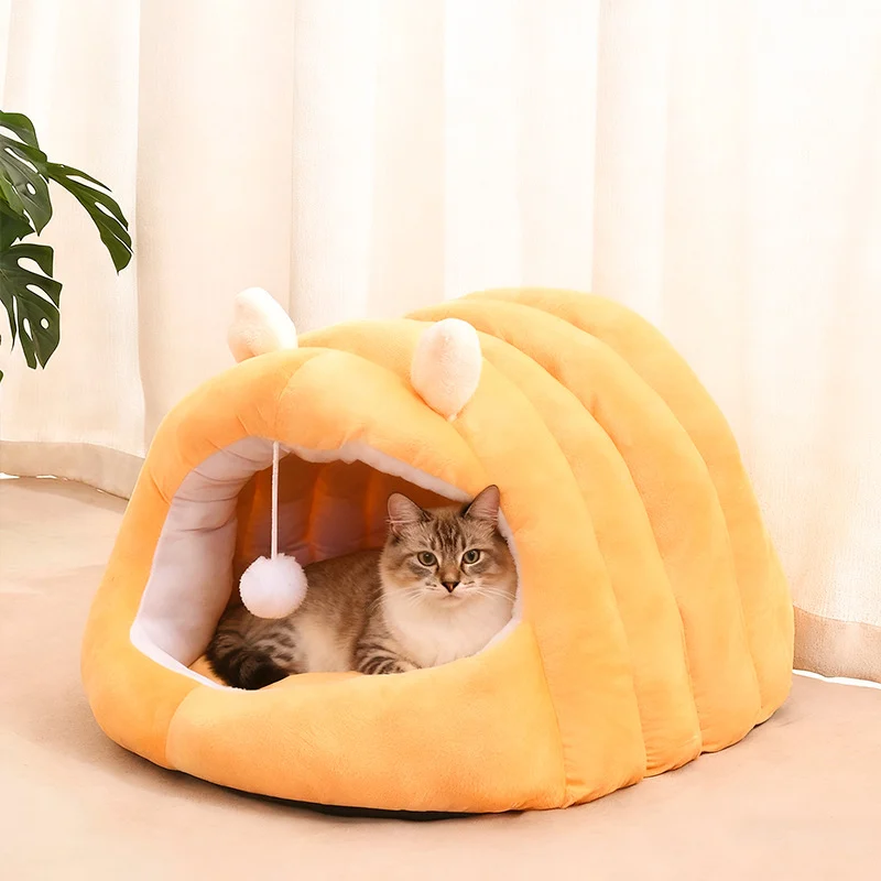 Hooded Pet Cave with Ears, photo 3