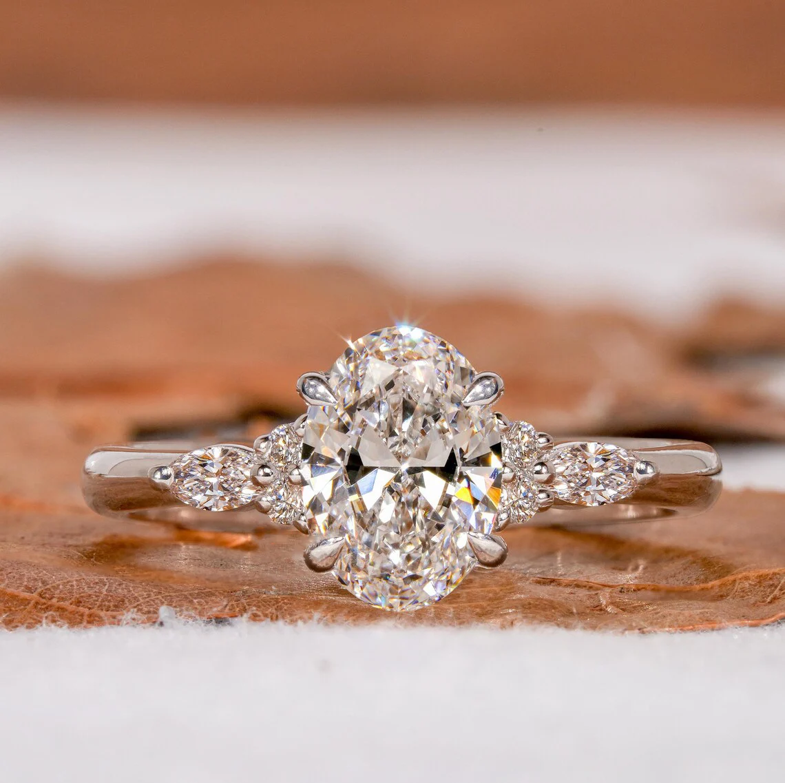 Pear-Cut Crystal Ring, photo 4