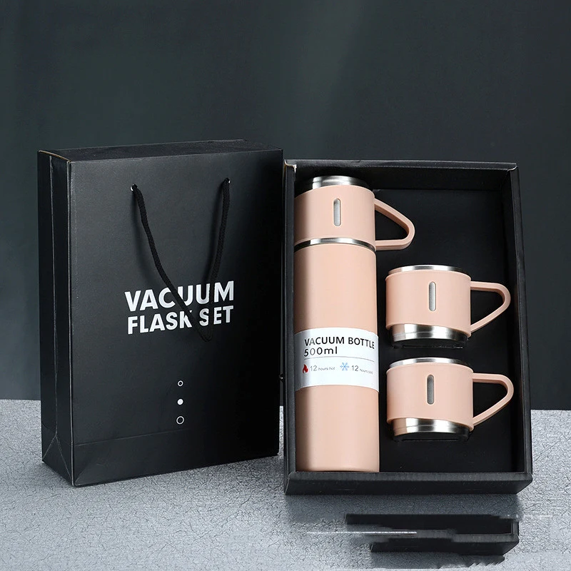 Blush Flask & Cup Gift Set, photo 4