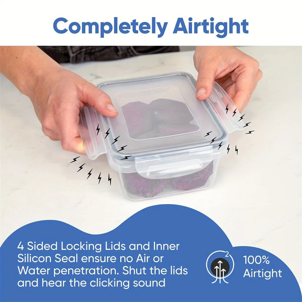 Clear Food Storage Containers · 24-Piece Set, photo 3