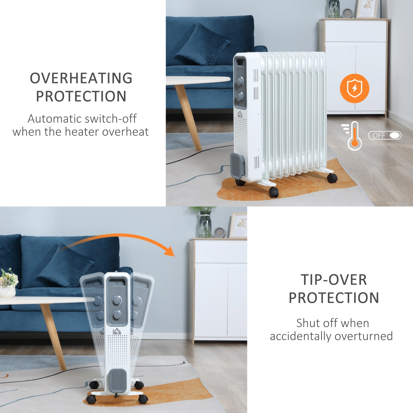 Oil-Filled Radiator · 2500 W, photo 4