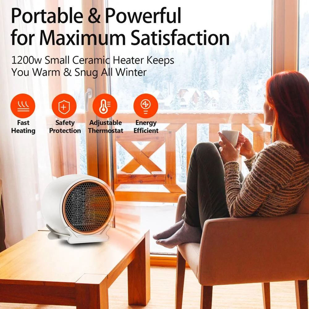 Portable Ceramic Fan Heater · 1200 W, photo 4