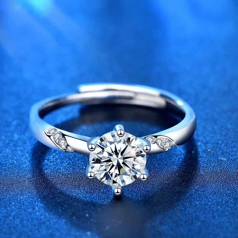 Six-Prong Solitaire Ring, photo 4