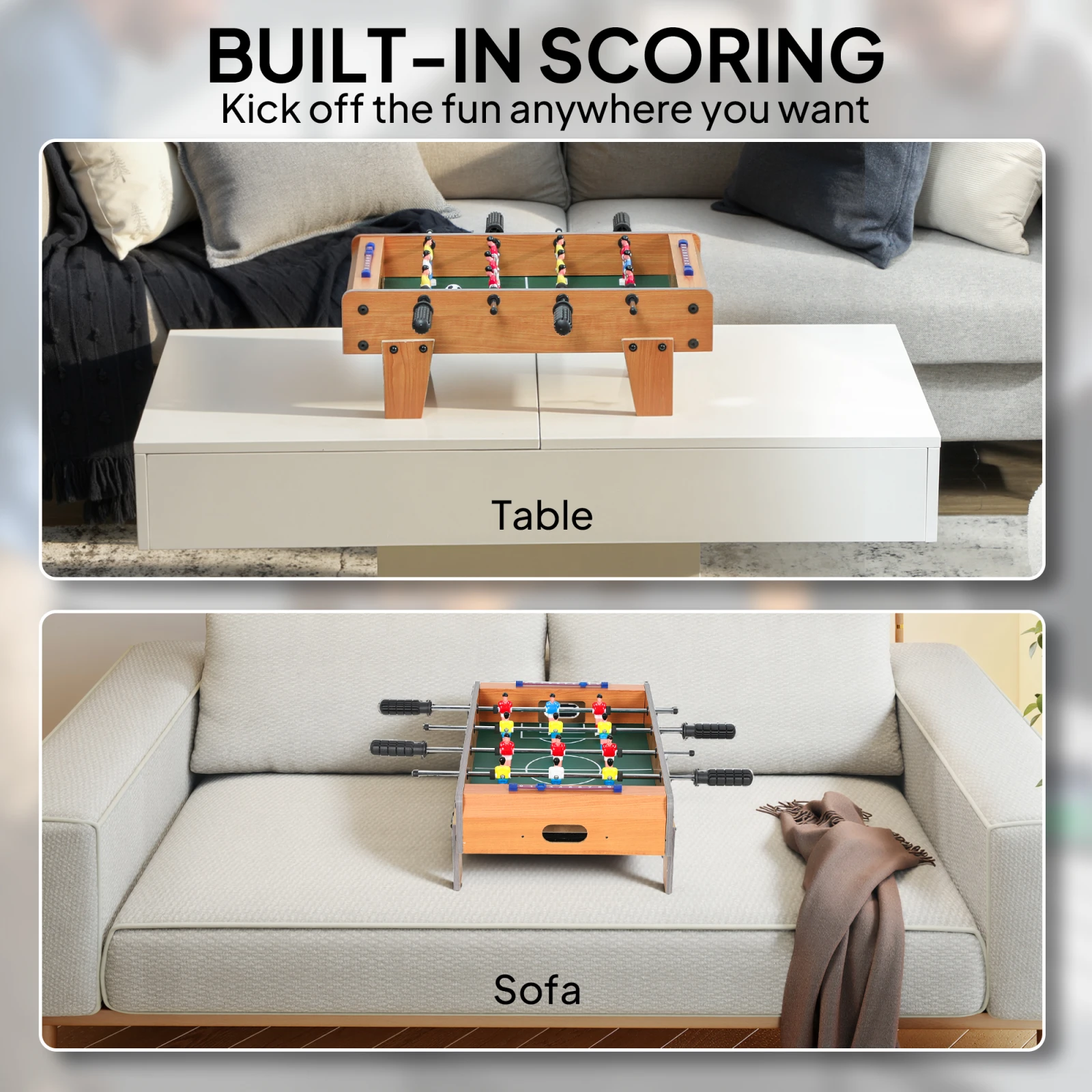 SPORTNOW Tabletop Football · 20 in, photo 4
