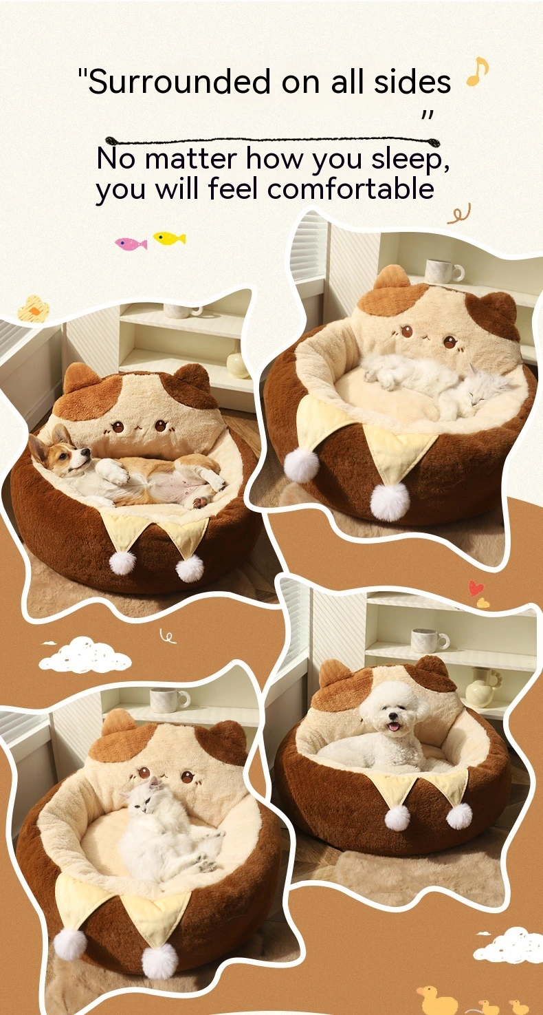 Calico Cat Nest Bed, photo 4