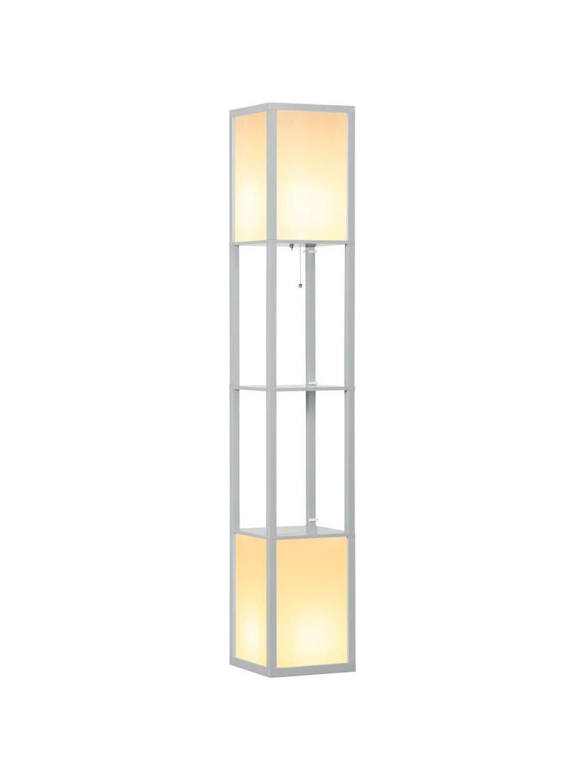 Ambient Shelf Floor Lamp · Grey
