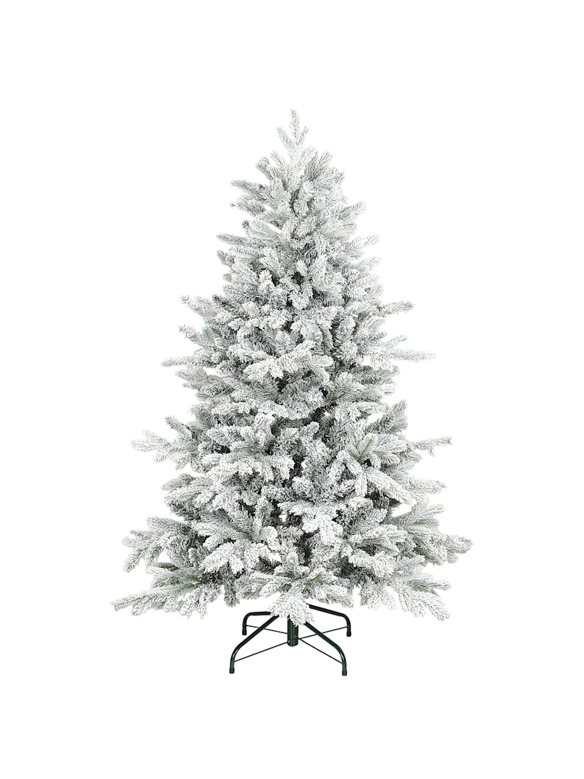 Snow-Flocked Christmas Tree · 5 ft