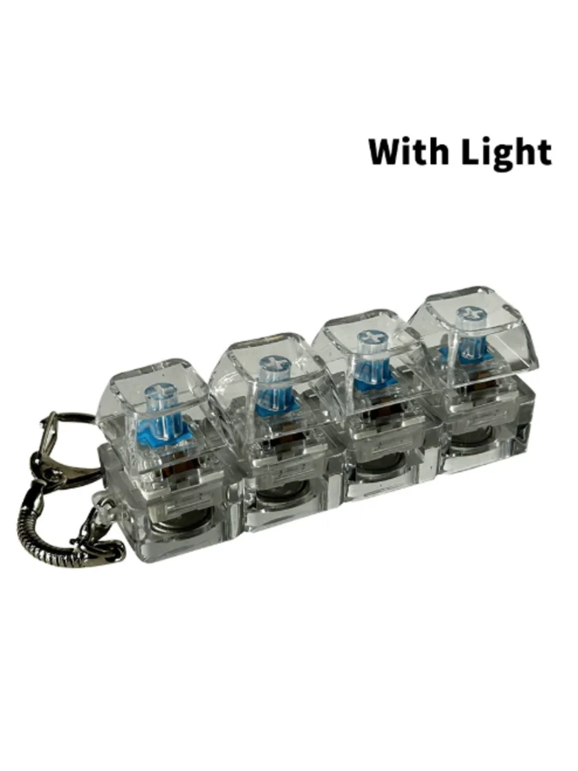 Mini Keyboard Clicker Keyring