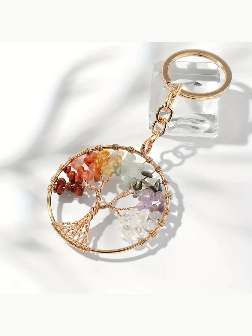 Tree of Life Keyring