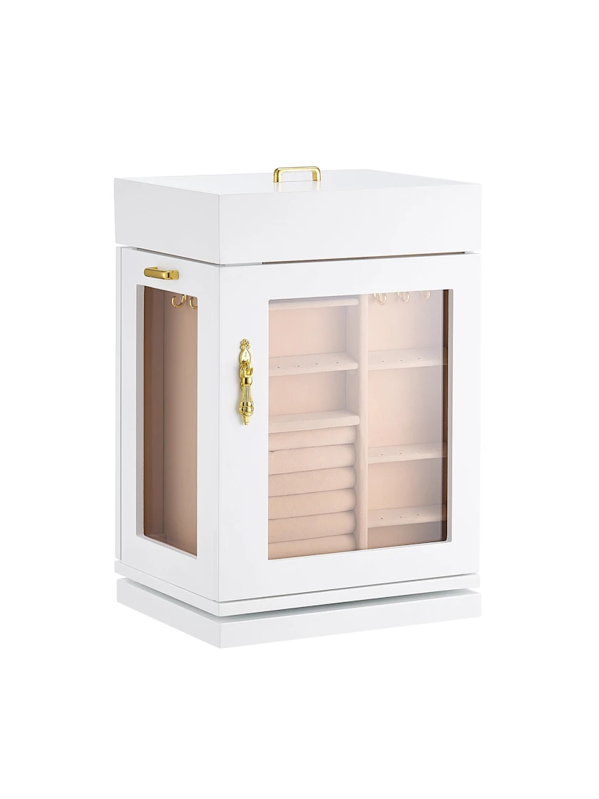 Rotating Jewellery Organiser · White